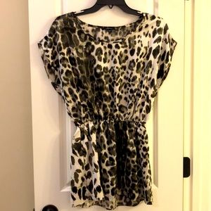 Leopard Print Blouse